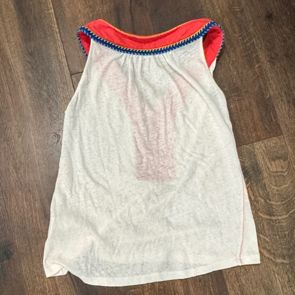 Anthroplogy Akami & Kim
Vibrant Multicolor Embroidered Tank Top nwot size xs - Picture 5 of 8
